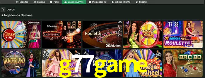 g77game bet